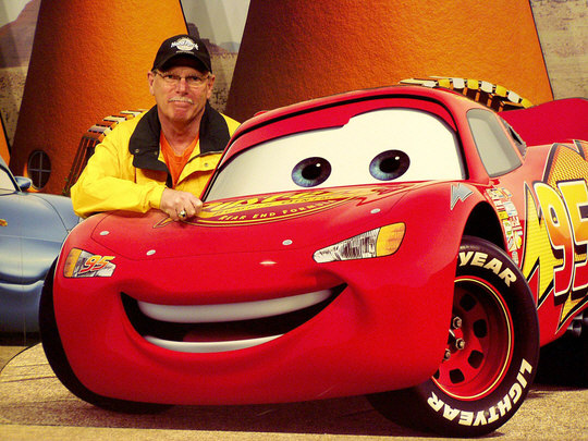 Bob and Lightning McQueen at MGM Studios, Orlando