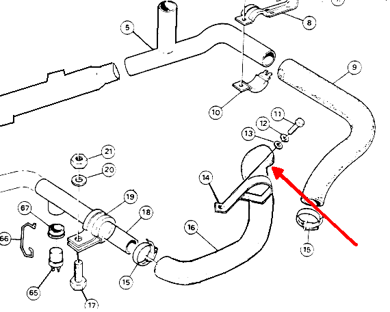 Location of the leak