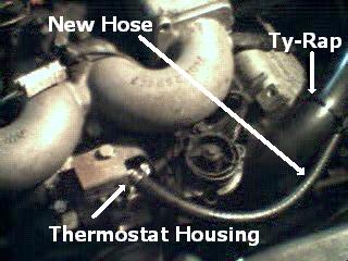 The thermostat end of the fix